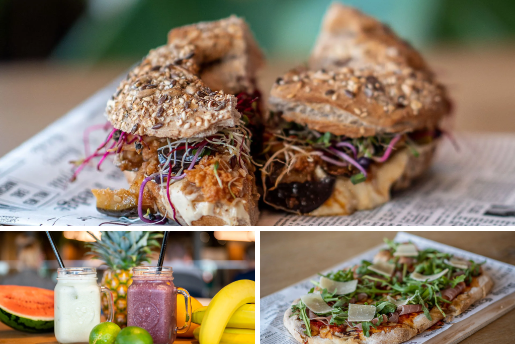 OANA - Snack-Oase: eine kleine, feine Auswahl an frischen, mit Sorgfalt zubereiteten Snacks in der OANA - Surf- und Event-Location in Ebikon, Luzern